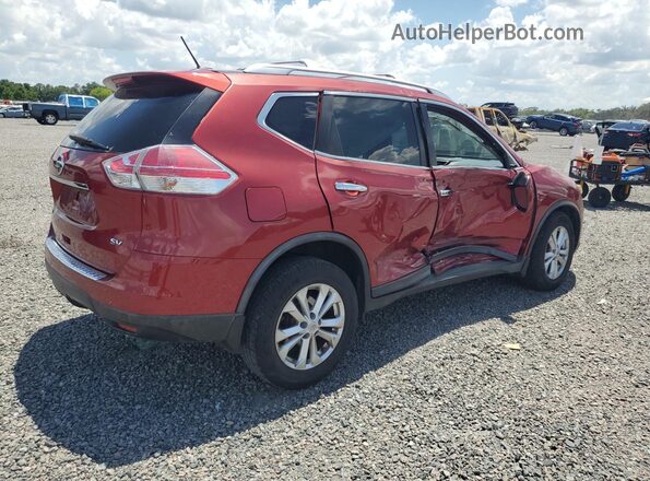 KNMAT2MT8GP654659 2016 NISSAN ROGUE Красный 