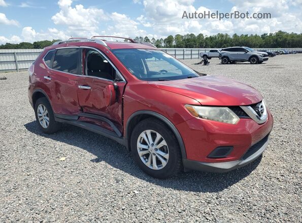 KNMAT2MT8GP654659 2016 NISSAN ROGUE Красный 
