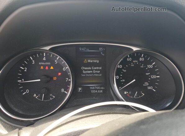 KNMAT2MT8GP654659 2016 NISSAN ROGUE Красный 