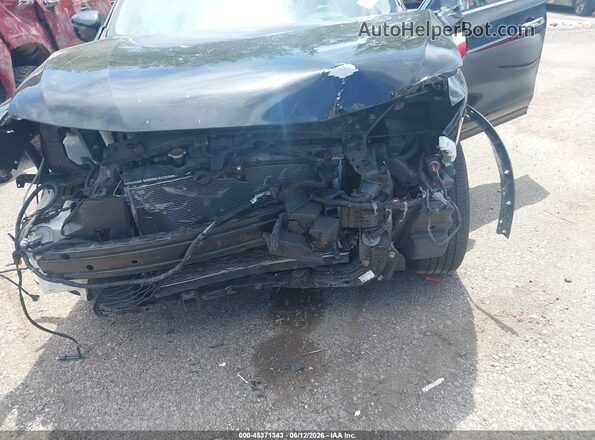 KNMAT2MT8GP662115 2016 NISSAN ROGUE Black წინა ხედი