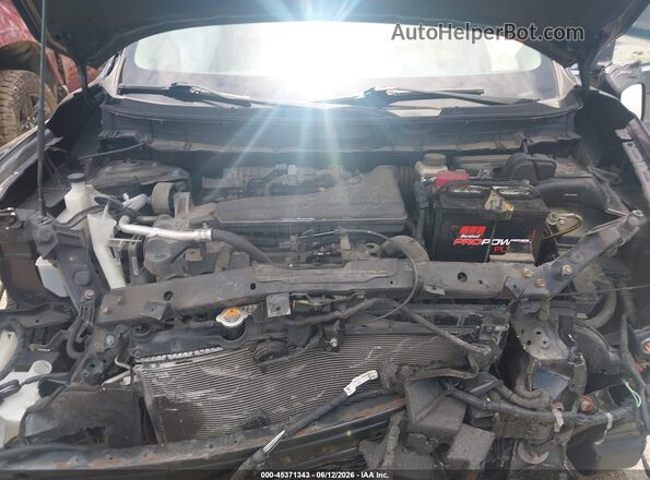 KNMAT2MT8GP662115 2016 NISSAN ROGUE Black უკანა ხედი