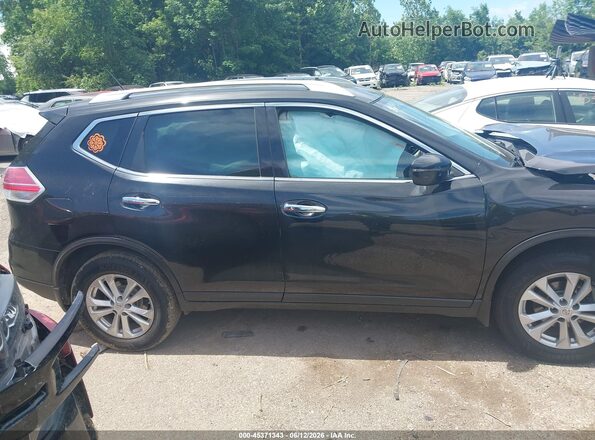KNMAT2MT8GP662115 2016 NISSAN ROGUE Black სალონის 360-გრადუსიანი ხედი