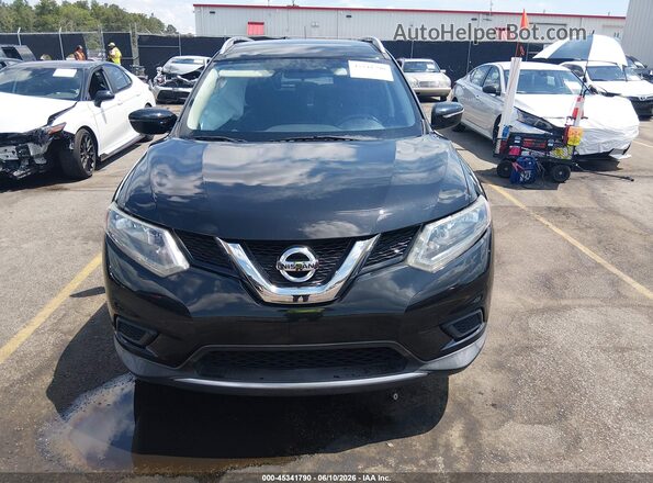 KNMAT2MT8GP730557 2016 NISSAN ROGUE Black Vista del salpicadero