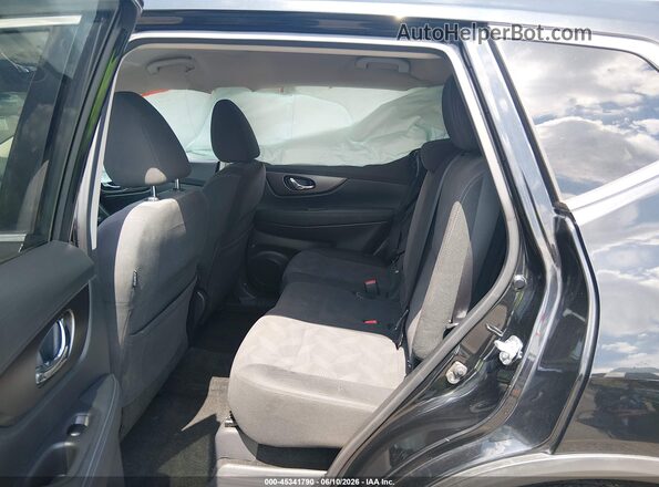 KNMAT2MT8GP730557 2016 NISSAN ROGUE Black Vista de la etiqueta del VIN