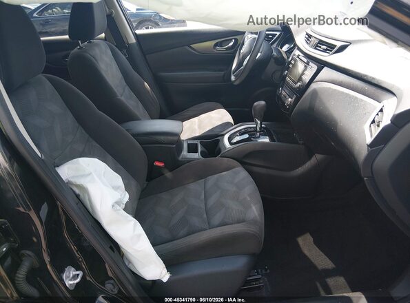 KNMAT2MT8GP730557 2016 NISSAN ROGUE Black Vista interior delantera