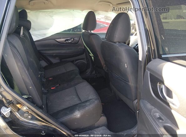 KNMAT2MT8HP581360 2017 NISSAN ROGUE Black VIN sticker view