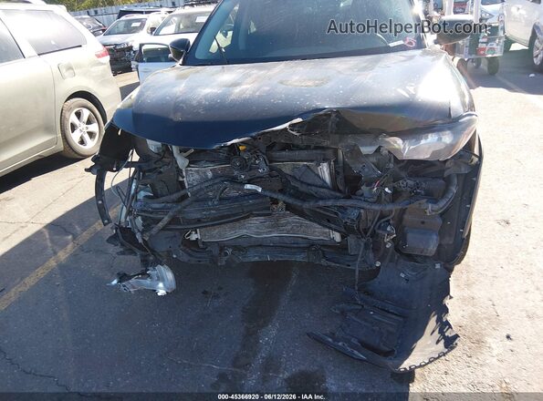 KNMAT2MT8HP581360 2017 NISSAN ROGUE Black Front view
