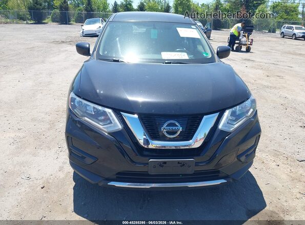 KNMAT2MT8HP583612 2017 NISSAN ROGUE Black Front view