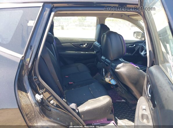 KNMAT2MT8HP583612 2017 NISSAN ROGUE Black VIN sticker view