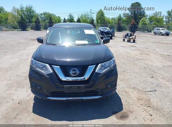 KNMAT2MT8HP583612 2017 NISSAN ROGUE Black Instrument cluster view