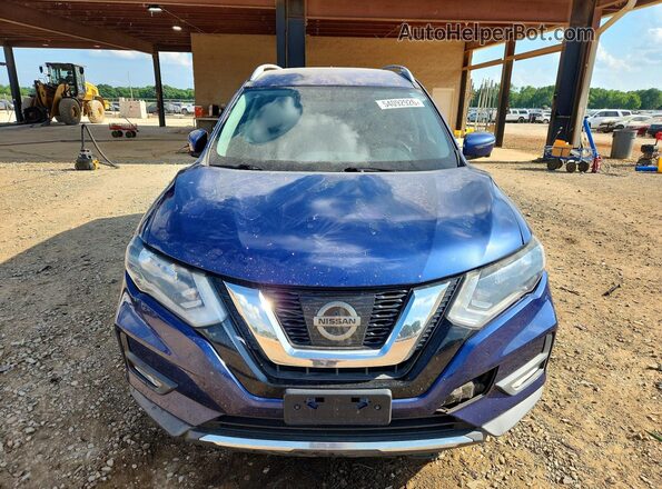 KNMAT2MT8HP595551 2017 NISSAN ROGUE Blue Դիմացի տեսք