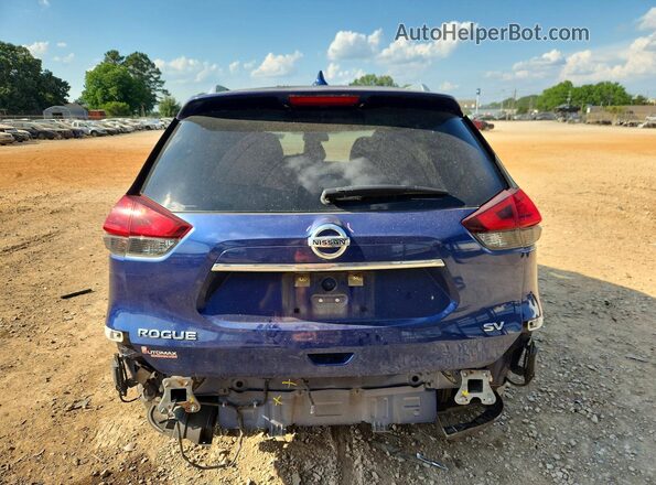 KNMAT2MT8HP595551 2017 NISSAN ROGUE Blue Հետևի տեսք