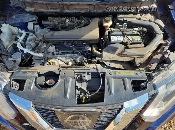 KNMAT2MT8HP595551 2017 NISSAN ROGUE Blue Շարժիչի բաժամունքի տեսք
