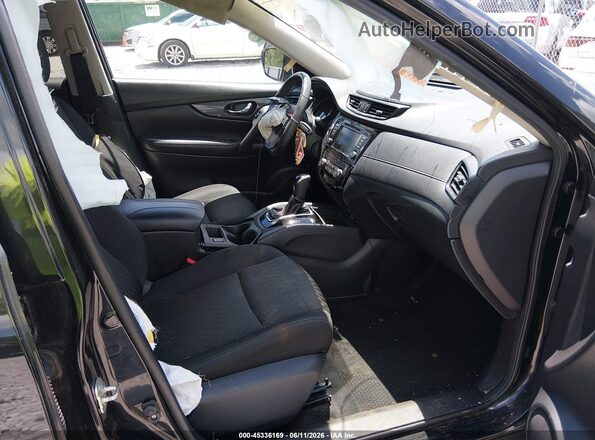 KNMAT2MT8JP519012 2018 NISSAN ROGUE Black Вид салону спереду