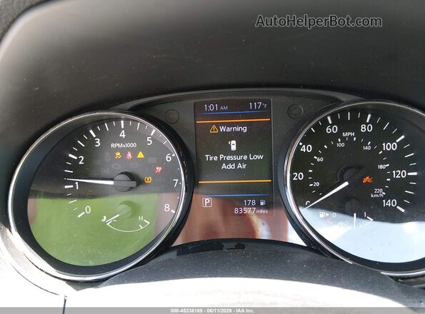 KNMAT2MT8JP519012 2018 NISSAN ROGUE Black Вид задніх сидінь