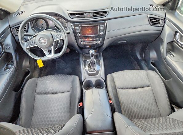 KNMAT2MT8JP539499 2018 NISSAN ROGUE White Вид панелі приладів
