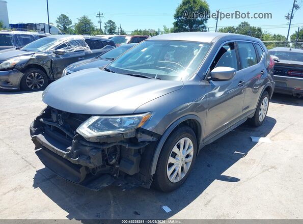 KNMAT2MT8JP578500 2018 NISSAN ROGUE Gray Front left