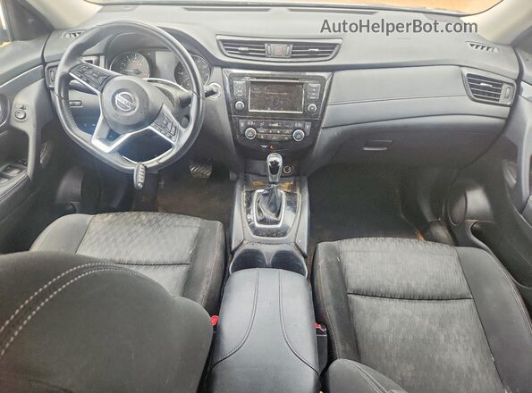 KNMAT2MT8KP532506 2019 NISSAN ROGUE Black წინა პანელის ხედი