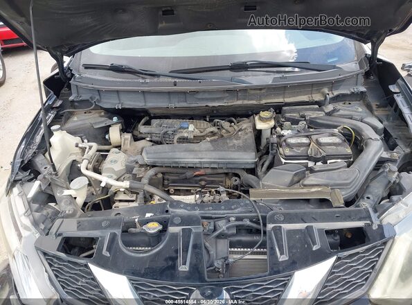 KNMAT2MT9GP594567 2016 NISSAN ROGUE Black Widok z tyłu