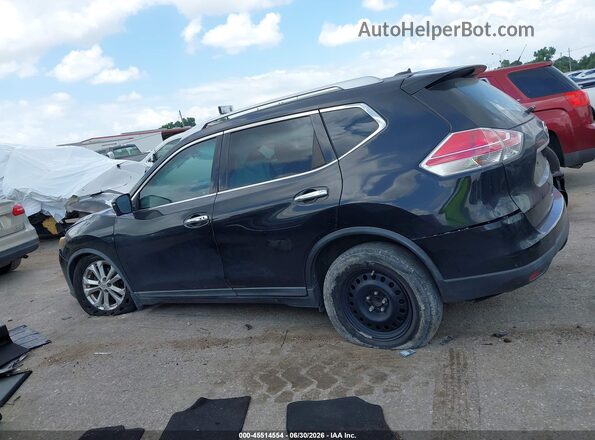 KNMAT2MT9GP594567 2016 NISSAN ROGUE Black Widok wnętrza 360 stopni