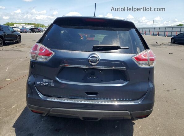 KNMAT2MT9GP602747 2016 NISSAN ROGUE Blue 