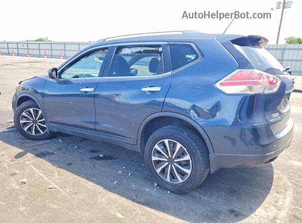 KNMAT2MT9GP602747 2016 NISSAN ROGUE Blue 