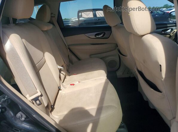 KNMAT2MT9GP625767 2016 NISSAN ROGUE Black Rear seats view