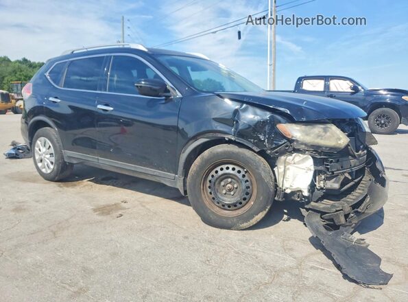 KNMAT2MT9GP625767 2016 NISSAN ROGUE Black Front right