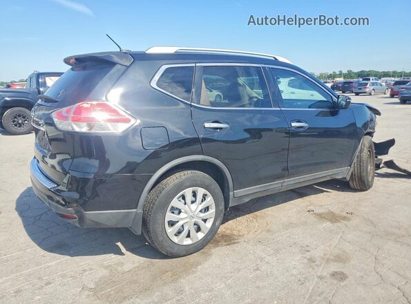 KNMAT2MT9GP625767 2016 NISSAN ROGUE Black Rear right