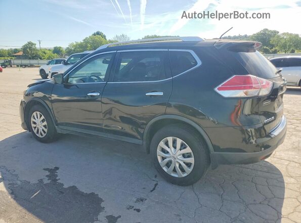 KNMAT2MT9GP625767 2016 NISSAN ROGUE Black Rear left