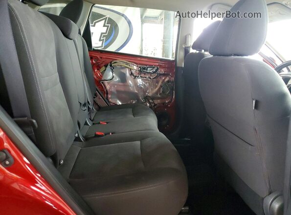 KNMAT2MT9GP630807 2016 NISSAN ROGUE Red Հետևի նստատեղերի տեսք