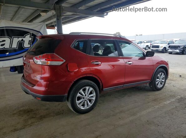 KNMAT2MT9GP630807 2016 NISSAN ROGUE Red Հետևի աջ
