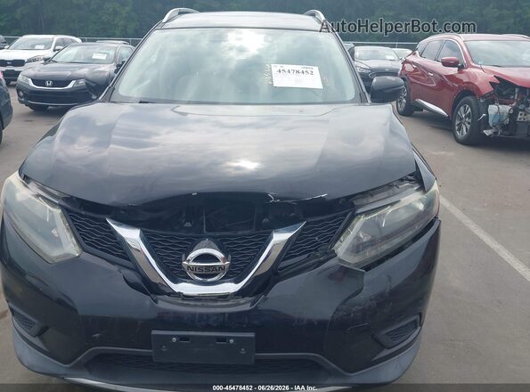 KNMAT2MT9GP634436 2016 NISSAN ROGUE Черный Вид спереди