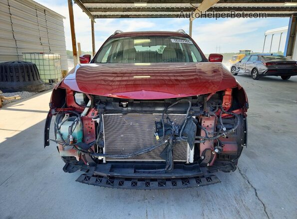KNMAT2MT9GP651866 2016 NISSAN ROGUE Red Դիմացի տեսք