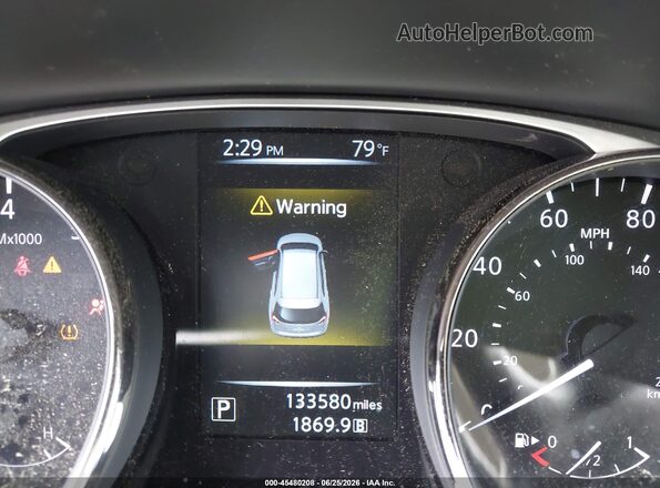 KNMAT2MT9GP671602 2016 NISSAN ROGUE Dark Blue Հետևի նստատեղերի տեսք