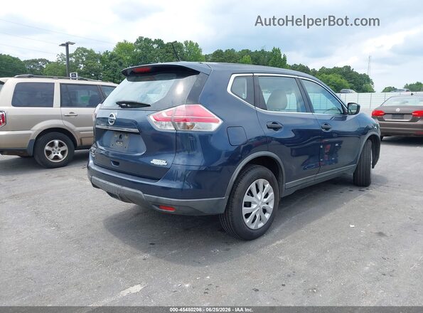 KNMAT2MT9GP671602 2016 NISSAN ROGUE Dark Blue Հետևի աջ