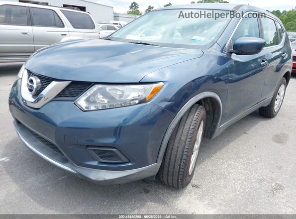 KNMAT2MT9GP671602 2016 NISSAN ROGUE Dark Blue Դիմացի տեսք