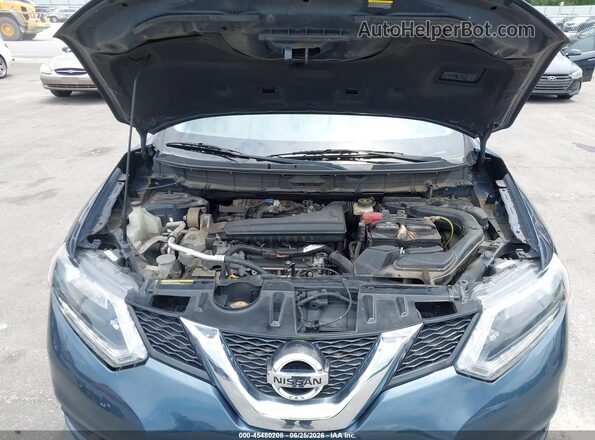 KNMAT2MT9GP671602 2016 NISSAN ROGUE Dark Blue Հետևի տեսք