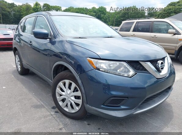 KNMAT2MT9GP671602 2016 NISSAN ROGUE Dark Blue Սարքավորումների վահանակի տեսք