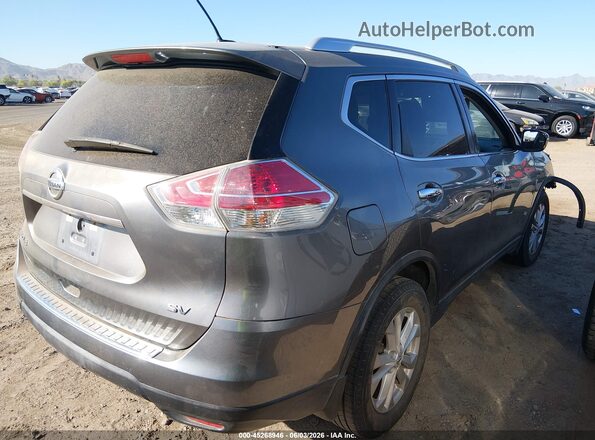 KNMAT2MT9GP687363 2016 NISSAN ROGUE Gray Rear right