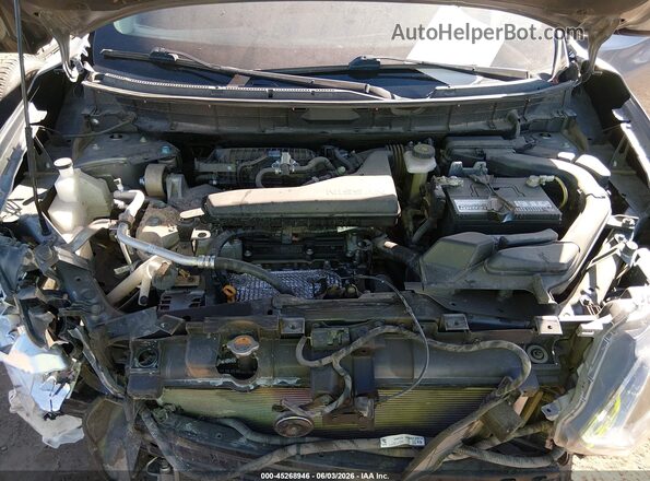 KNMAT2MT9GP687363 2016 NISSAN ROGUE Gray Rear view