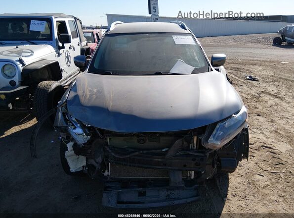 KNMAT2MT9GP687363 2016 NISSAN ROGUE Gray Front view