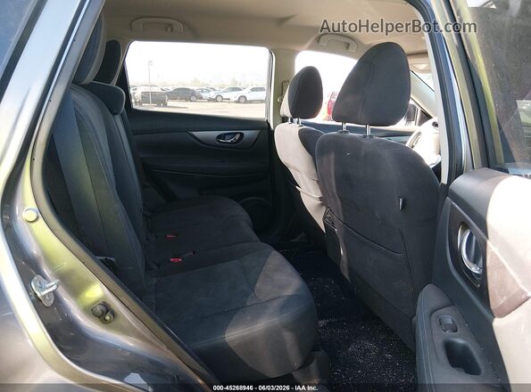 KNMAT2MT9GP687363 2016 NISSAN ROGUE Gray VIN sticker view