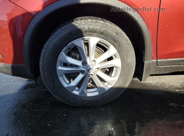 KNMAT2MT9GP727165 2016 NISSAN ROGUE Red 