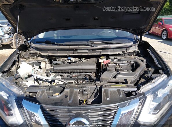 KNMAT2MT9HP521765 2017 NISSAN ROGUE Black Widok z tyłu