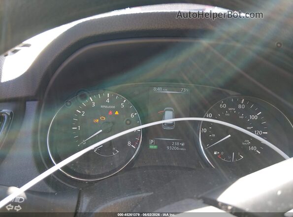 KNMAT2MT9HP521765 2017 NISSAN ROGUE Black Widok tylnych siedzeń