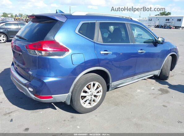 KNMAT2MT9HP534855 2017 NISSAN ROGUE Blue Հետևի աջ