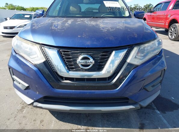KNMAT2MT9HP534855 2017 NISSAN ROGUE Blue Դիմացի տեսք