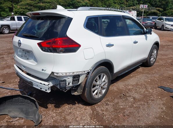 KNMAT2MT9HP560436 2017 NISSAN ROGUE Белый Задняя правая четверть