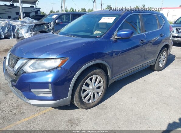 KNMAT2MT9HP600126 2017 NISSAN ROGUE Dark Blue Przód lewy